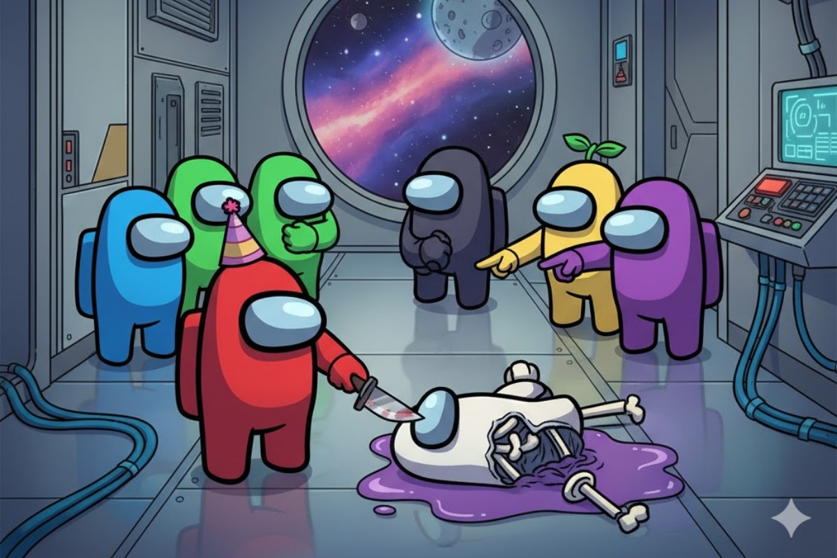 Qual cor você seria em Among us? no Quiz do Dia